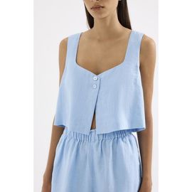 Nude Lucy Nude Lucy Theo Linen Top