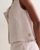 Nudea Nudea Cotton Seersucker Button-Down Tank - 3