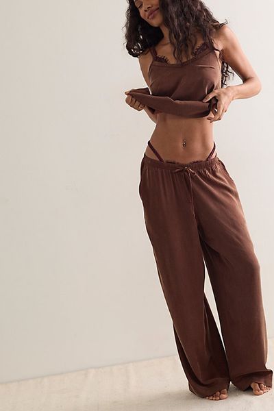 Nudea Nudea Eco-Luxe Drawstring Lounge Trousers