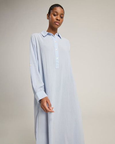 Nudea Nudea The Long Sleeve Maxi Shirt