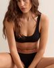 Nudea Nudea The Organic Cotton Dip Front Bralette - 1