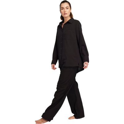 Nudea Nudea The Relaxed Button Up Midi Shirt