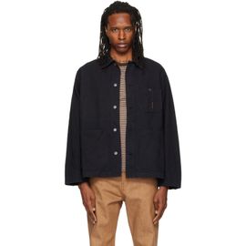 Nudie Jeans Nudie Jeans Black Howie Duck Canvas Chore Jacket
