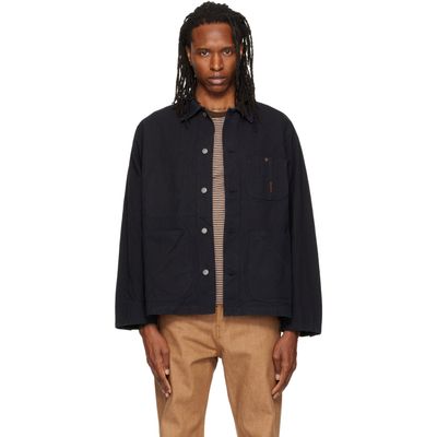 Nudie Jeans Nudie Jeans Black Howie Duck Canvas Chore Jacket