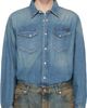 Nudie Jeans Nudie Jeans Blue Gunnar Denim Shirt - 1
