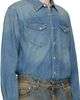 Nudie Jeans Nudie Jeans Blue Gunnar Denim Shirt - 2