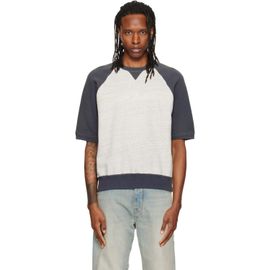 Nudie Jeans Nudie Jeans Gray Kaj Short Sleeve Embo Wave T-shirt