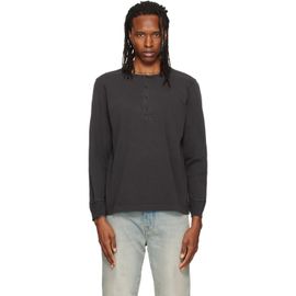 Nudie Jeans Nudie Jeans Gray Long Sleeve Henley