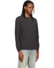 Nudie Jeans Nudie Jeans Gray Long Sleeve Henley - 2