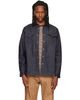 Nudie Jeans Nudie Jeans Navy George Ace Selvage Denim Shirt - 1
