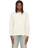 Nudie Jeans Nudie Jeans Off-White Long Sleeve Henley - 1
