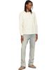 Nudie Jeans Nudie Jeans Off-White Long Sleeve Henley - 4