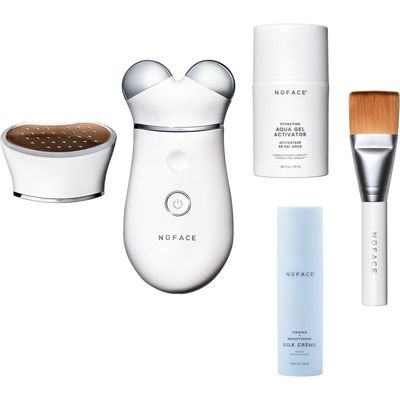 NuFACE® NuFACE® TRINITY+ Microcurrent Facial Toning Device with LED Red Light Attachment 