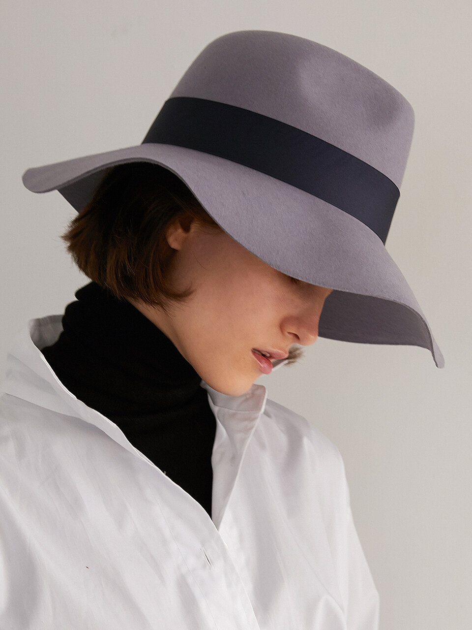 NUHAT Natural fedora nuhat ( grey )