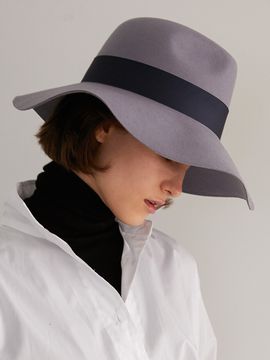 NUHAT Natural fedora nuhat ( grey )