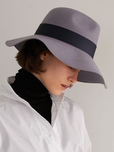 NUHAT Natural fedora nuhat ( grey )