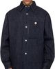 NULLUS NULLUS Navy Slits Selvedge Denim Jacket - 1