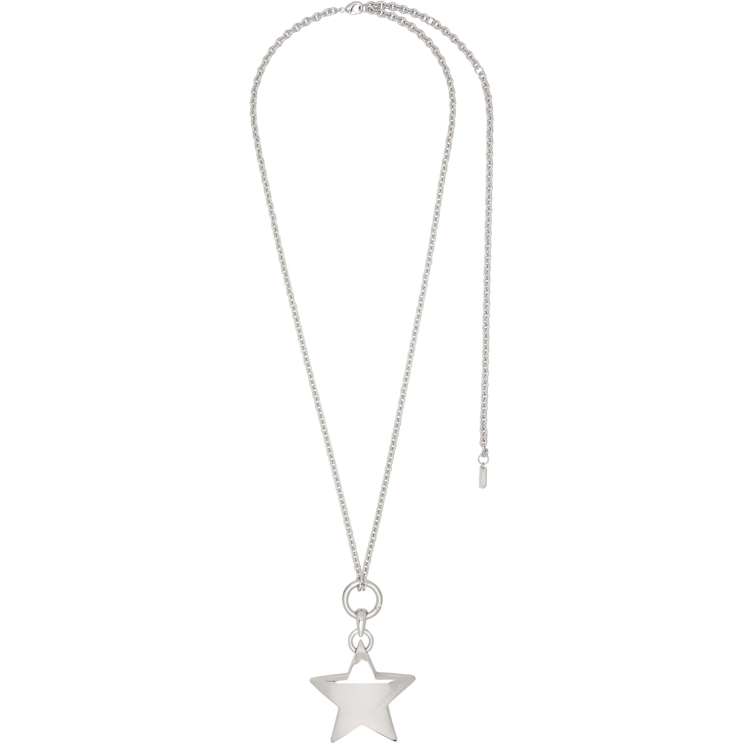 Numbering - Silver #3710 Tennis Necklace