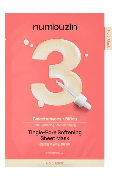 Numbuzin Numbuzin 5-Pack No.3 Tingle-Pore Softening Sheet Masks 