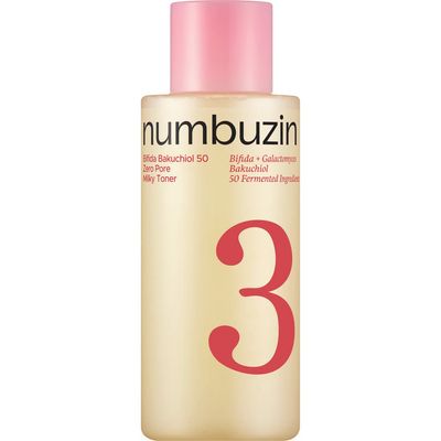 Numbuzin Numbuzin No.3 Bifida Bakuchiol Zero Pore Milky Toner 