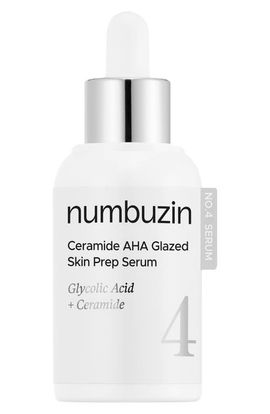 Numbuzin Numbuzin No.4 Ceramide AHA Glazed Skin Prep Serum 