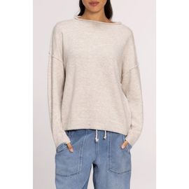 nuuds nuuds Cozy Knit Mock Neck Sweater