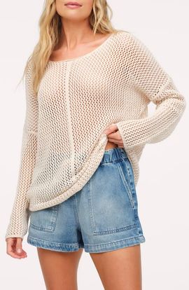 nuuds nuuds Summer Breeze Open Stitch Sweater