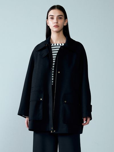NUVO.10 Logel Wide Collar Jumper