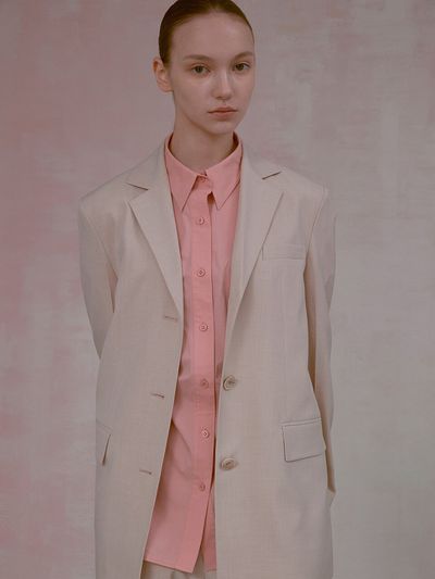 NUVO.10 Oversized Minimal Tailored Jacket