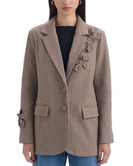 Nvlt Nvlt 3D Flower Blazer
