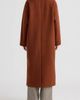 NVLT NVLT Double Breasted Faux Wool Cocoon Coat - 2