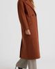 NVLT NVLT Double Breasted Faux Wool Cocoon Coat - 3