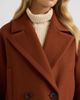 NVLT NVLT Double Breasted Faux Wool Cocoon Coat - 4