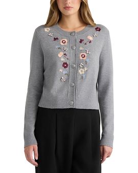 Nvlt Nvlt Embroidered Embellished Cardigan Sweater
