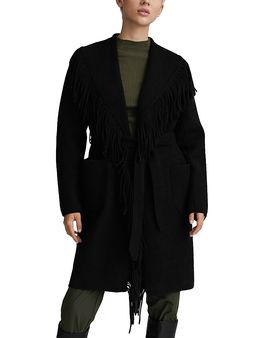 Nvlt Nvlt Eyelash Wrap Fringe Coatigan