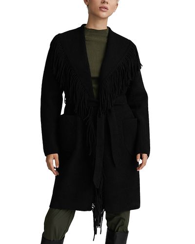Nvlt Nvlt Eyelash Wrap Fringe Coatigan