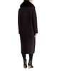 Nvlt Nvlt Faux Fur Collar Longline Coatigan - 3