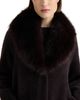 Nvlt Nvlt Faux Fur Collar Longline Coatigan - 5