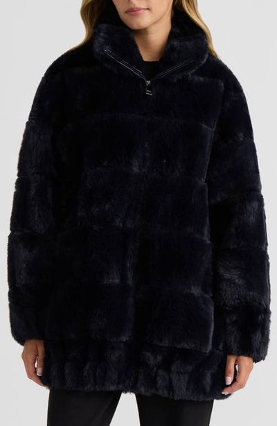 NVLT NVLT Faux Fur Zip Jacket