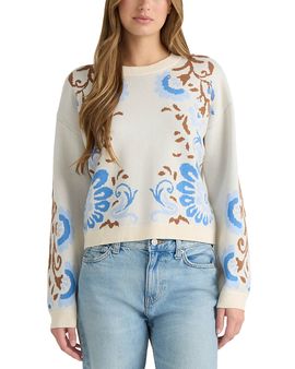 Nvlt Nvlt Jacquard Crewneck Sweater