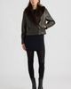 NVLT NVLT Leon Faux Leather Jacket with Faux Fur Collar - 5