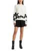 Nvlt Nvlt Mock Neck Floral Applique Sweater - 2