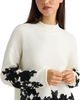 Nvlt Nvlt Mock Neck Floral Applique Sweater - 5