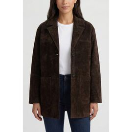 NVLT NVLT Patch Pocket Suede Jacket