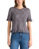 Nvlt Nvlt Rhinestone Crewneck Ruffle Trim Sweater - 1