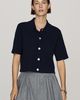 NVLT Short-Sleeve Knit Jacket - 1