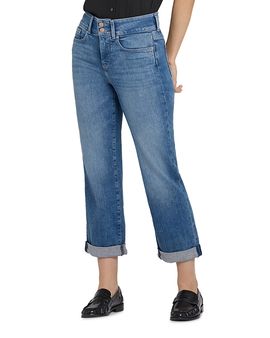Nydj Nydj Bailey High Rise Cropped Straight Jeans