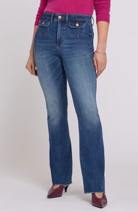 NYDJ NYDJ Barbara Raw Hem Bootcut Jeans