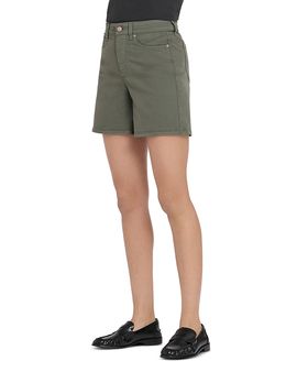 Nydj Nydj Berkyn Relaxed Denim Shorts in Desert Green