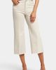 NYDJ NYDJ Brigitte Frayed High Waist Wide Leg Capri Jeans - 1